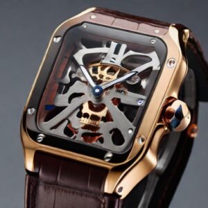 Cartier Santos Skeleton