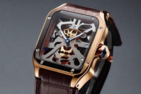 Cartier Santos Skeleton Uhr